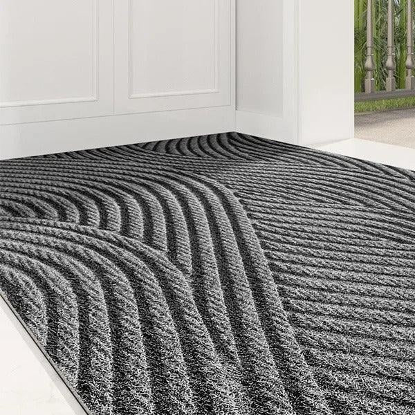 Anti-slip doormat featuring a textured PVC surface, ideal for indoor and outdoor use, designed to enhance safety and provide a versatile entrance solution. 4
