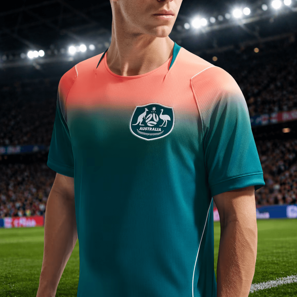 Breathable lightweight soccer jersey for active wear, featuring a World Cup 2026 inspired design, perfect for athletes and fans. 3