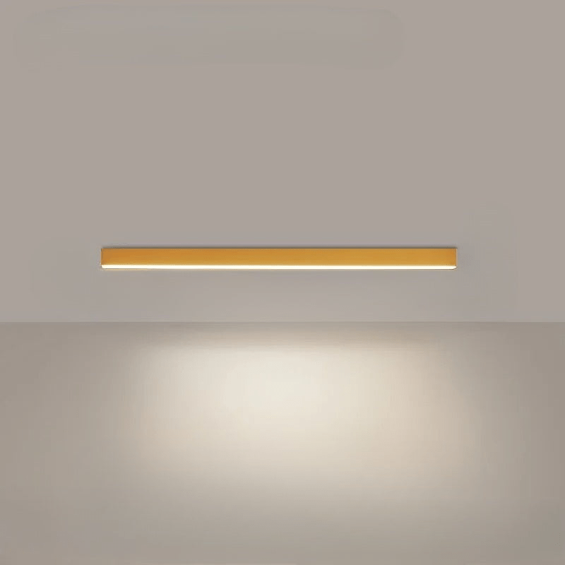 Flush mount ceiling light featuring a sleek modern minimalist design, providing bright illumination ideal for dining rooms and large spaces. 16