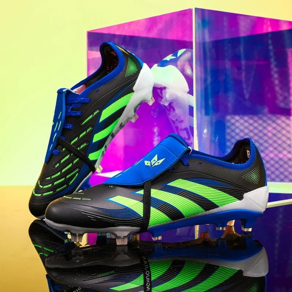 High-Top Soccer Cleats for Indoor and Grass Use with Ankle Support – Multi-Color Training Shoes 5