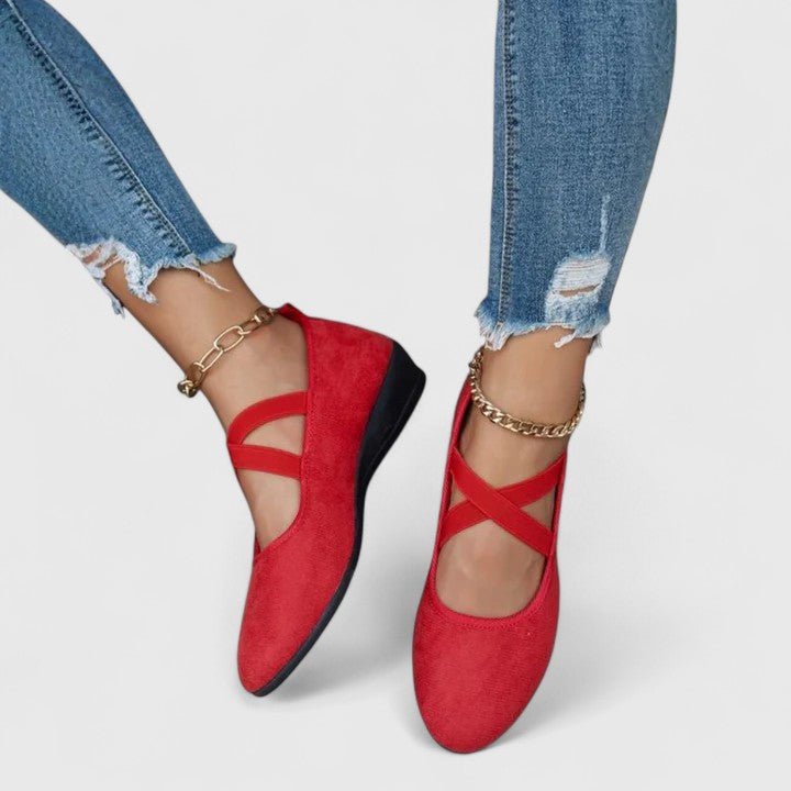 Orthopedic shoes for women featuring a cushioned fit and easy slip-on design for all-day comfort and support. 3