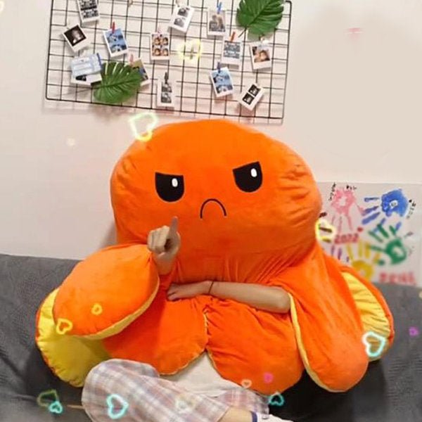 Plush octopus toy with soft tentacles, 30 cm cuddly stuffed animal ideal for kids, perfect plushie companion for playtime and sn 6