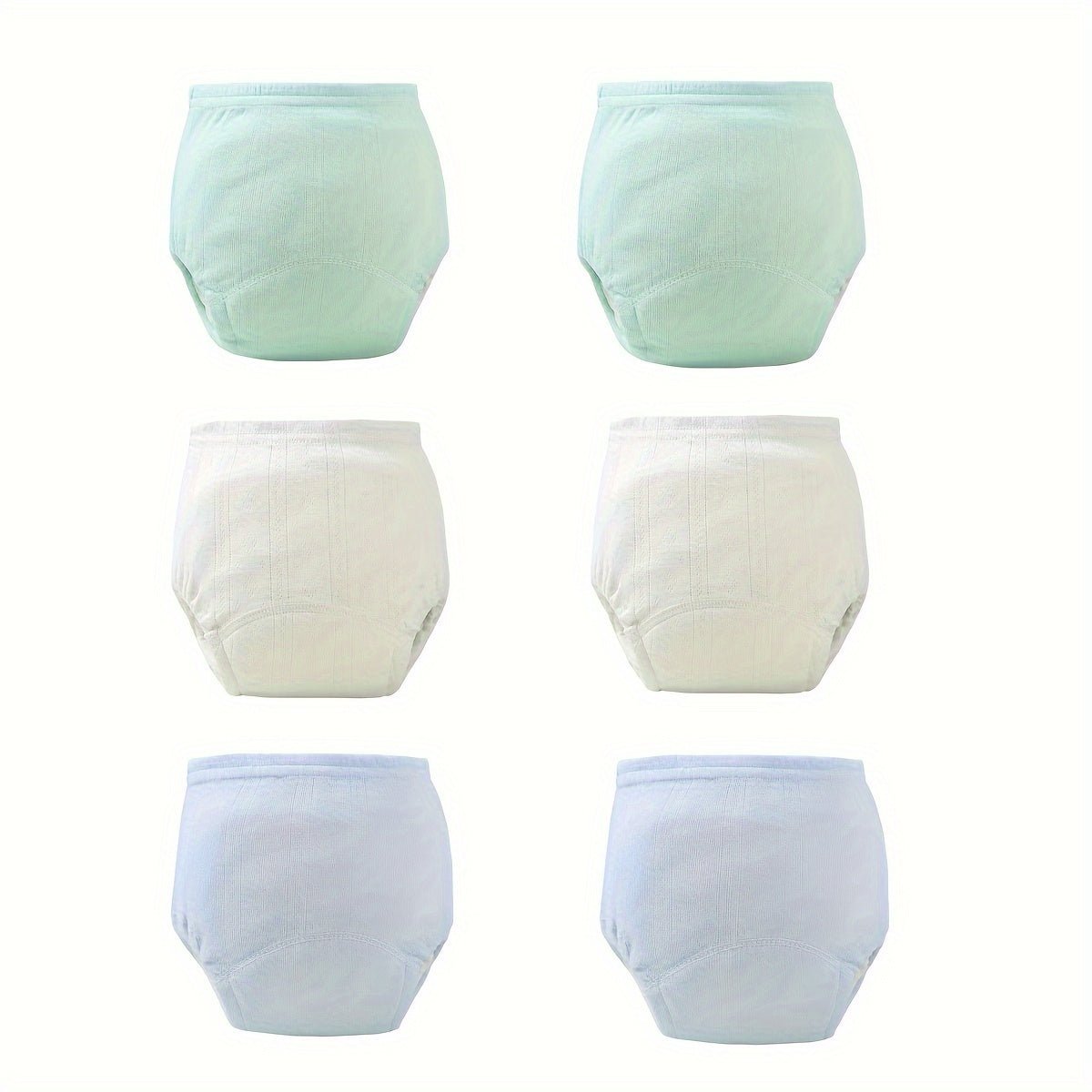 Toddler training pants with leakproof lining made from soft, reusable cotton, designed for comfortable potty training and easy transitions for toddlers. 7