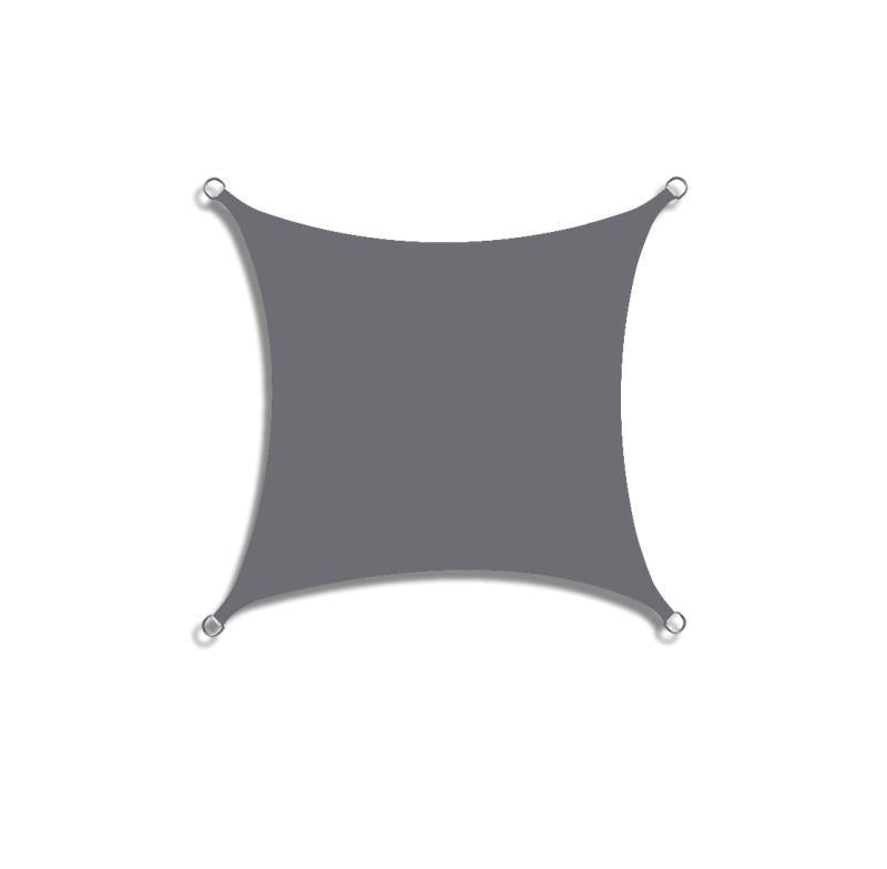 Waterproof shade sail with UV protection, showcasing a durable canvas design ideal for outdoor patios and gardens, providing effective sun shelter and enhancing outdoor aesthetics. 17