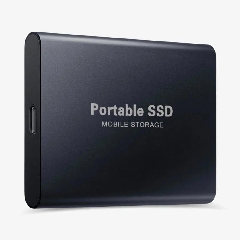 128GB External SSD with USB 3.1 for fast data transfer, featuring a portable plug-and-play design, ideal for storing and transferring files quickly 7