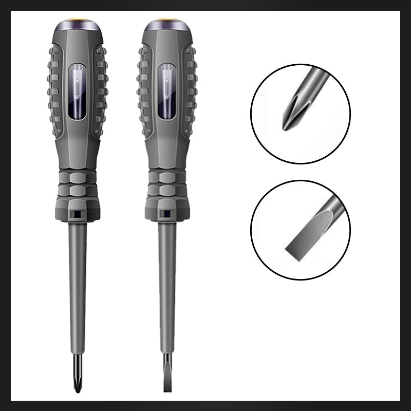 2-in-1 Screwdriver with Voltage Detection – Chrome Vanadium Steel Magnetic Tool 3