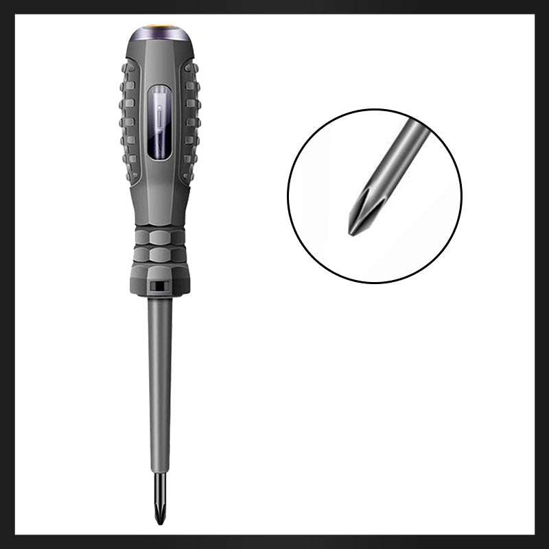 2-in-1 Screwdriver with Voltage Detection – Chrome Vanadium Steel Magnetic Tool 0