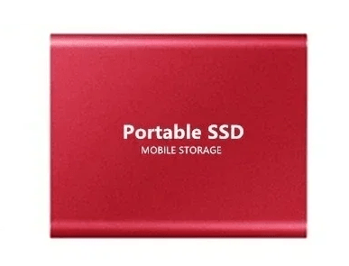 2TB external SSD with USB 3.1 and USB-C, compact portable design for fast data transfer and storage expansion. 10