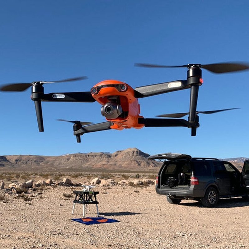 4K UHD camera drone featuring extended flight time and autonomous mode for stable aerial photography and videography. 0
