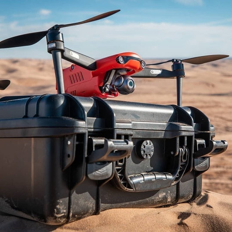 4K UHD camera drone featuring extended flight time and autonomous mode for stable aerial photography and videography. 2