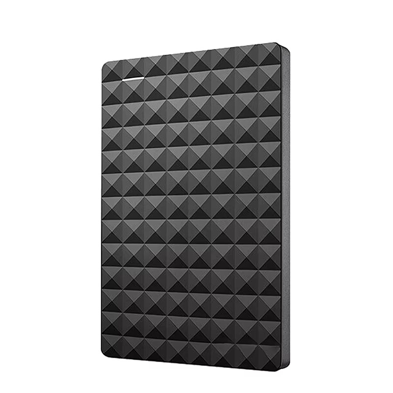 8TB external hard drive with USB 3.0, designed for PC and Mac, showcasing a compact and portable storage solution ideal for data backup and 2