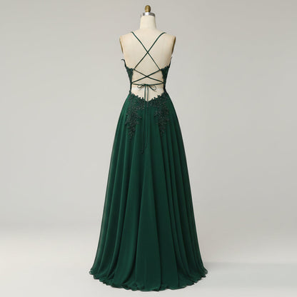 Elegant A-Line ball gown featuring an adjustable lace-up back, perfect for formal weddings and special events, designed to enhance your silhouette with its flowing skirt and 7
