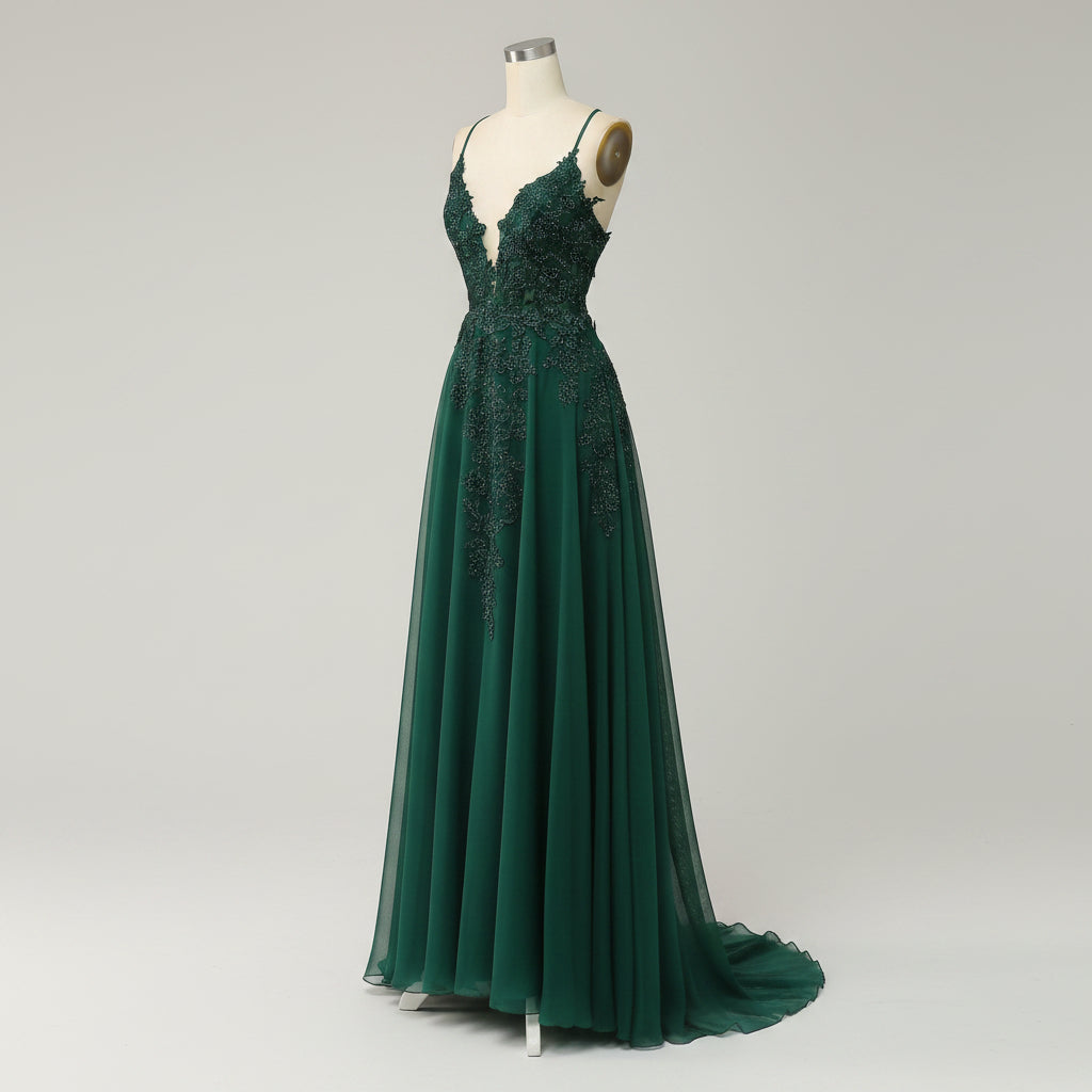 Elegant A-Line ball gown featuring an adjustable lace-up back, perfect for formal weddings and special events, designed to enhance your silhouette with its flowing skirt and 8