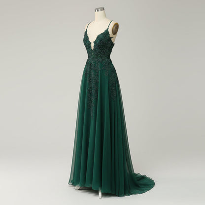 Elegant A-Line ball gown featuring an adjustable lace-up back, perfect for formal weddings and special events, designed to enhance your silhouette with its flowing skirt and 8