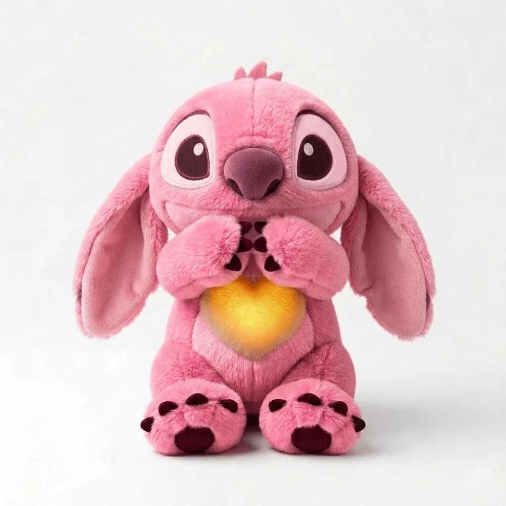 Calming plush toy with gentle glow, soft interactive stuffed animal for kids, 30cm cuddly comfort, perfect for soothing bedtime routines. 2