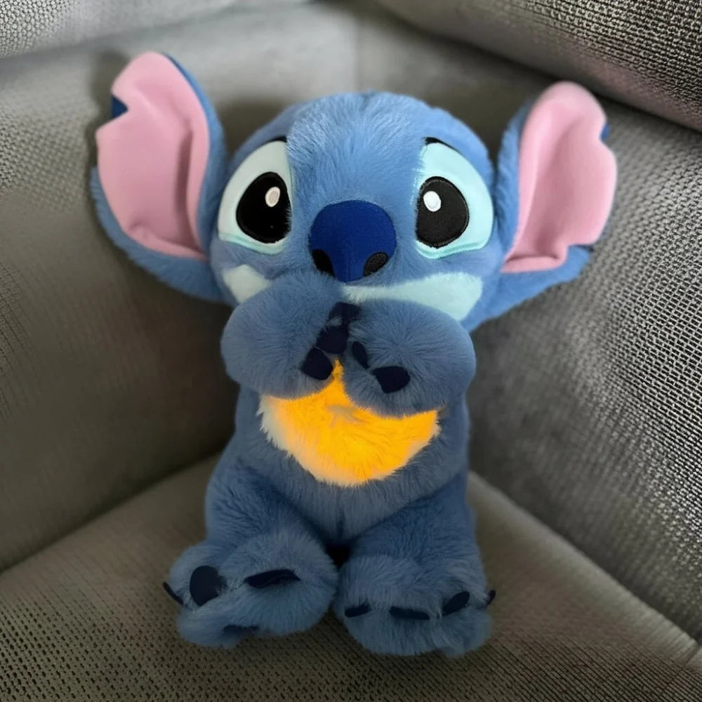 Calming plush toy with gentle glow, soft interactive stuffed animal for kids, 30cm cuddly comfort, perfect for soothing bedtime routines. 8
