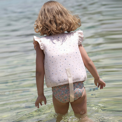Children's Swim Vest with Adjustable Strap and Secure Closure, made of Neoprene and Polyester, designed for ages 2-5, providing safe float 6