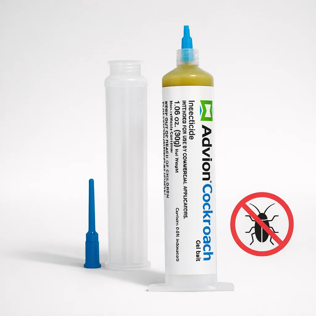 Cockroach Control Gel Syringe with Indoxacarb, effective indoor pest eliminator for treating roach infestations, featuring an easy-to-use applic 4