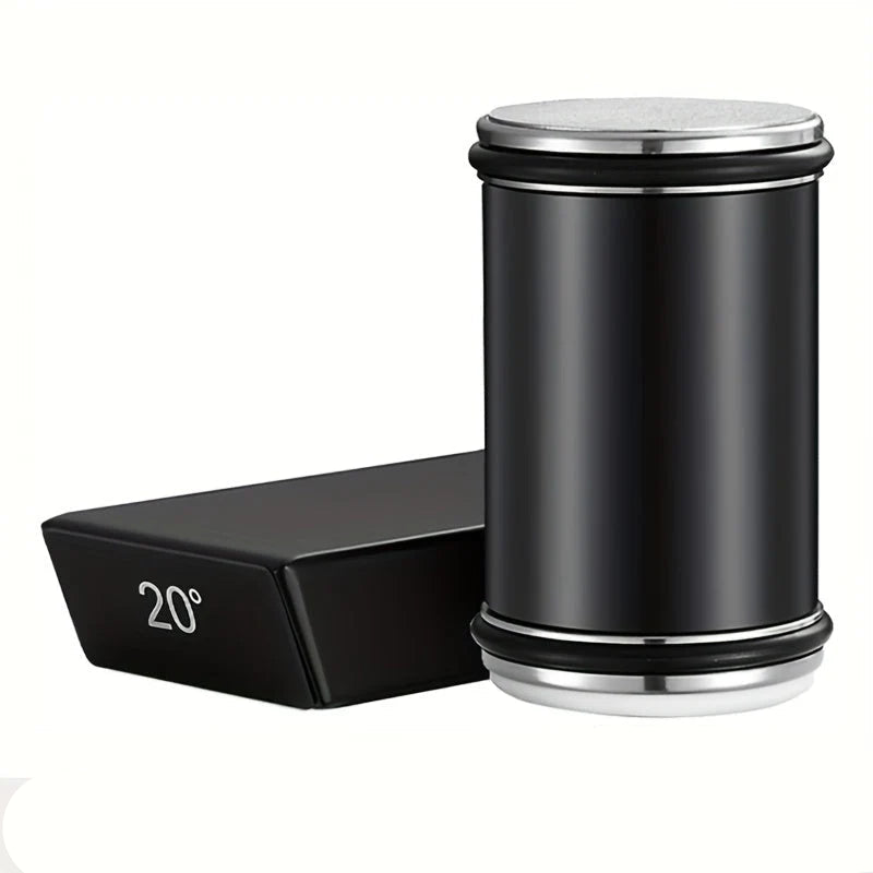 Diamond whetstone set featuring a magnetic holder for precision sharpening, showcasing a durable diamond surface and a solid wood and metal design. 1