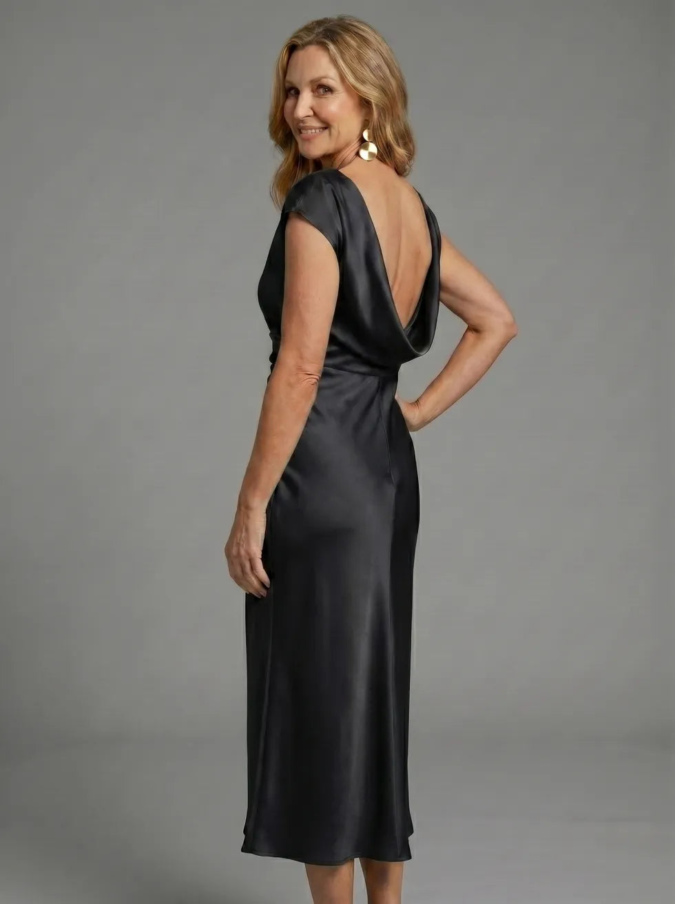 Elegant strapless formal dress featuring a ruched bodice and a floor-length silhouette, made from soft breathable fabric, perfect for special occasions and events. 5