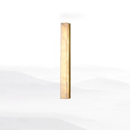 Modern linear wall light featuring integrated LED technology and an elegant alabaster design, suitable for versatile mounting and equipped with dimmable options for customizable ambiance. 11