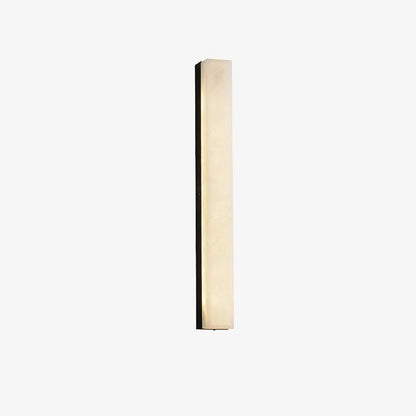 Modern linear wall light featuring integrated LED technology and an elegant alabaster design, suitable for versatile mounting and equipped with dimmable options for customizable ambiance. 5
