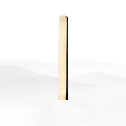 Modern linear wall light featuring integrated LED technology and an elegant alabaster design, suitable for versatile mounting and equipped with dimmable options for customizable ambiance. 9
