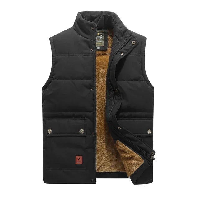 Men's gilet bodywarmer featuring lightweight insulation, perfect for versatile layering in both casual and smart outfits, showcasing a modern design and comfortable fit. 2