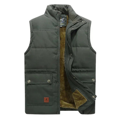 Men's gilet bodywarmer featuring lightweight insulation, perfect for versatile layering in both casual and smart outfits, showcasing a modern design and comfortable fit. 3