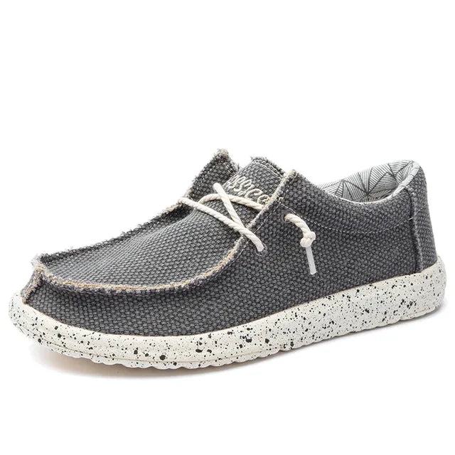Men's black loafers featuring ergonomic support and a convenient slip-on design, perfect for all-day comfort and style. 3