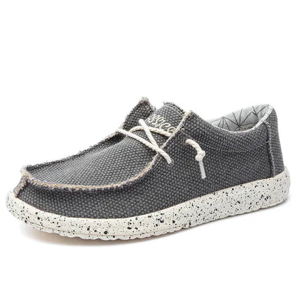 Men's black loafers featuring ergonomic support and a convenient slip-on design, perfect for all-day comfort and style. 3
