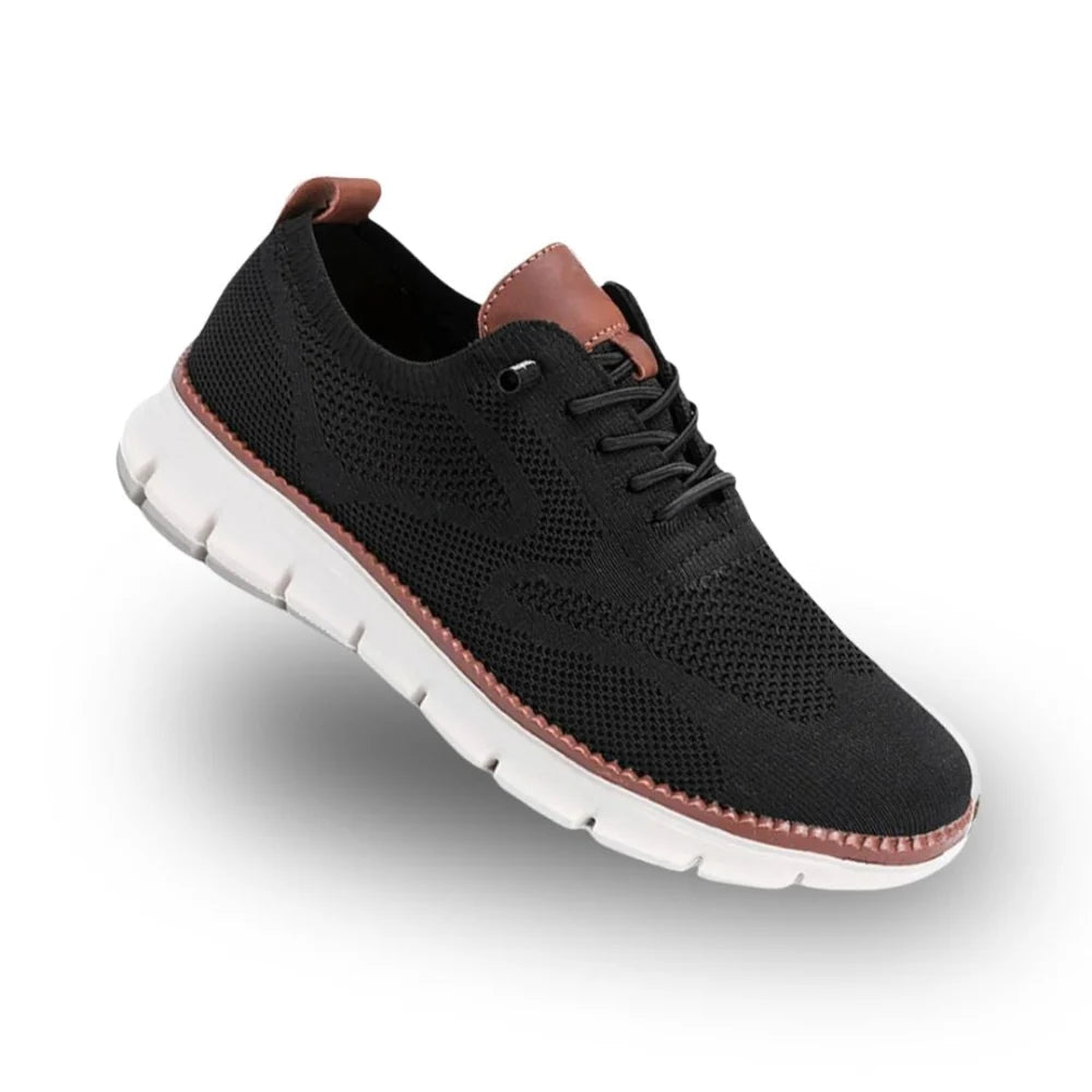 Men's orthopedic walking shoes featuring arch support and an anti-slip design, ideal for all-day comfort while standing. 2