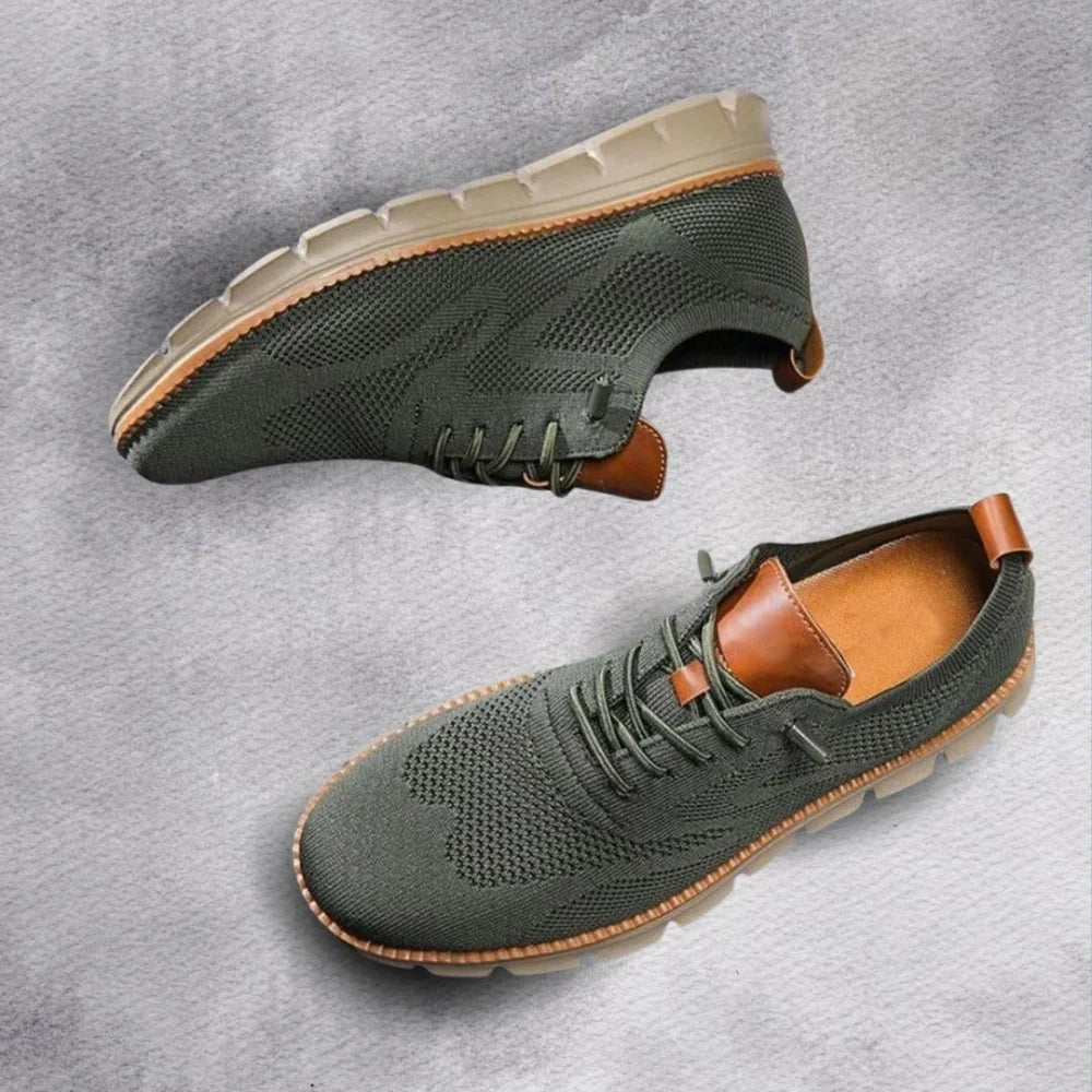 Men's orthopedic walking shoes featuring arch support and an anti-slip design, ideal for all-day comfort while standing. 5