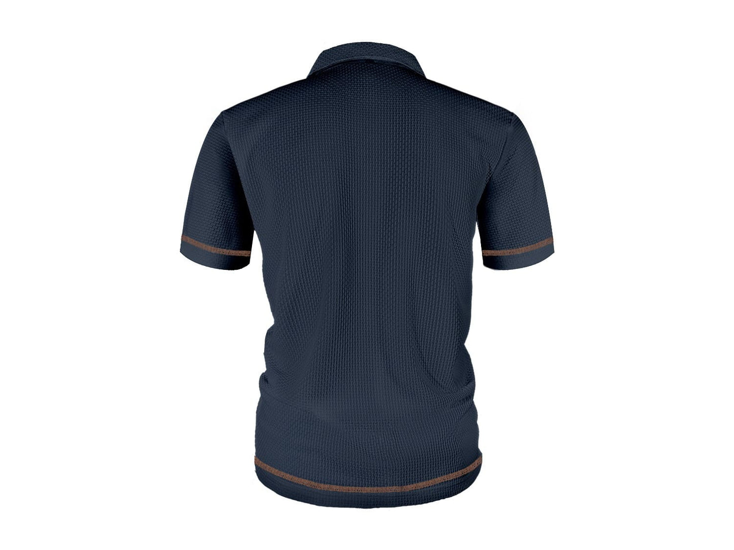 Men's Polo Shirt with Breathable Fabric and Knitted Texture – Modern Slim Fit Casual Top 7