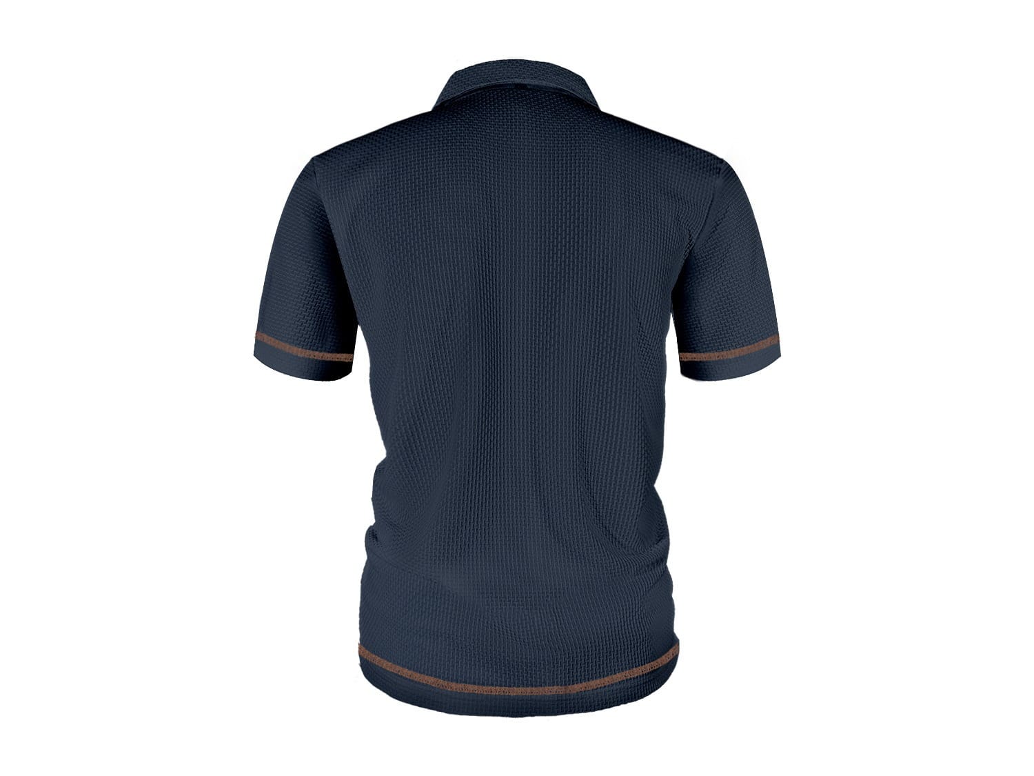 Men's Polo Shirt with Breathable Fabric and Knitted Texture – Modern Slim Fit Casual Top 7