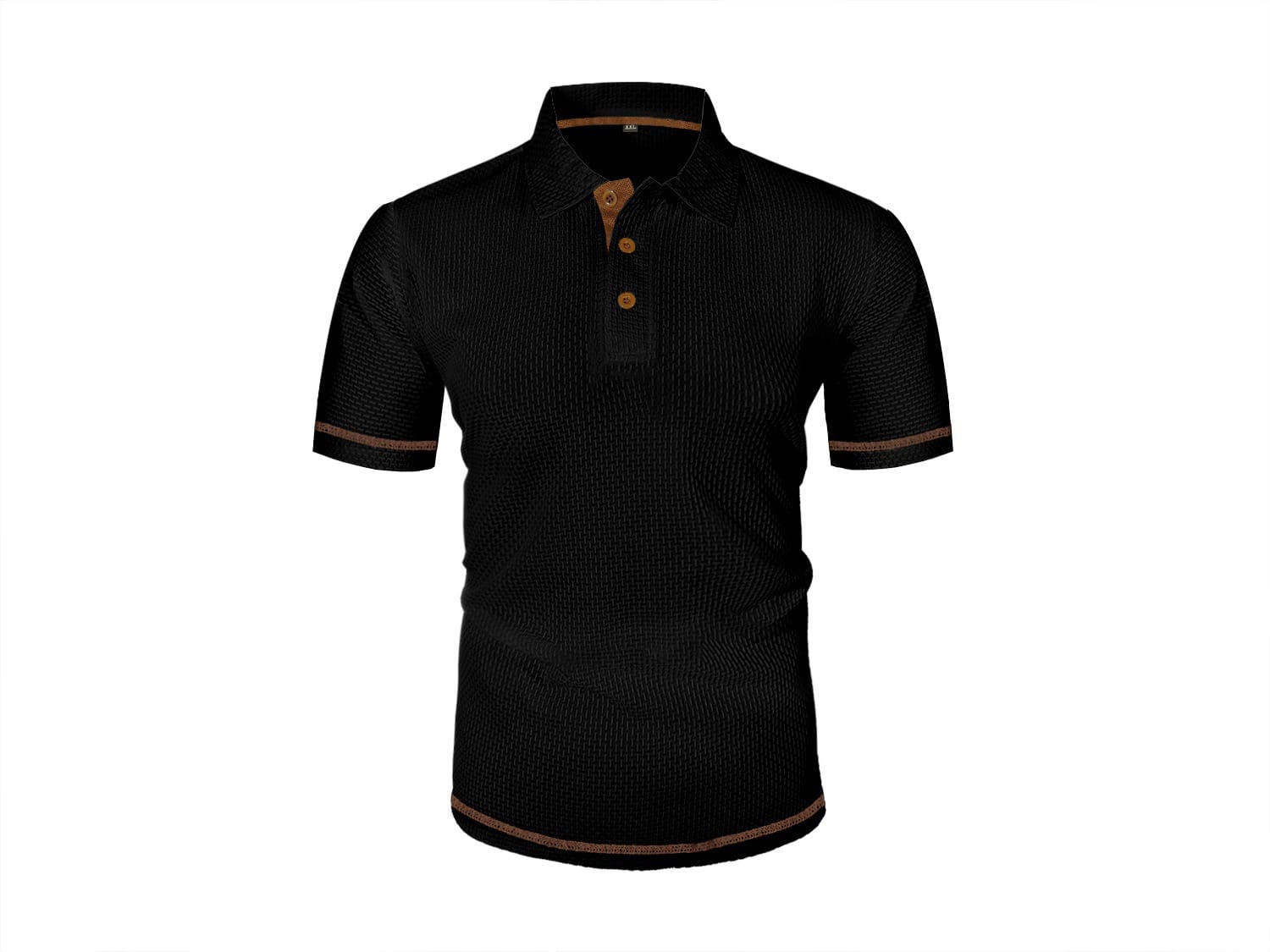 Men's Polo Shirt with Breathable Fabric and Knitted Texture – Modern Slim Fit Casual Top 8