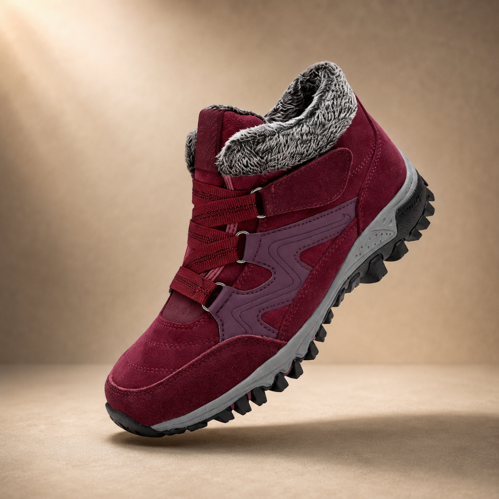 Men's waterproof winter snow boots featuring insulated comfort and a secure strap design, perfect for outdoor activities and casual wear. 3