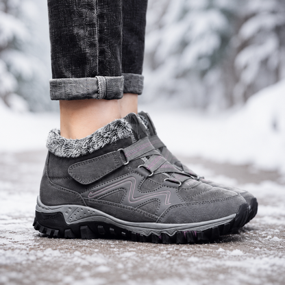 Men's waterproof winter snow boots featuring insulated comfort and a secure strap design, perfect for outdoor activities and casual wear. 8