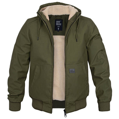 Men's winter jacket featuring a modern design and comfortable fit, perfect for stylish casual wear in cold weather. 2