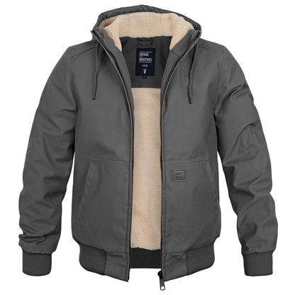 Men's winter jacket featuring a modern design and comfortable fit, perfect for stylish casual wear in cold weather. 3