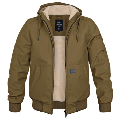 Men's winter jacket featuring a modern design and comfortable fit, perfect for stylish casual wear in cold weather. 4