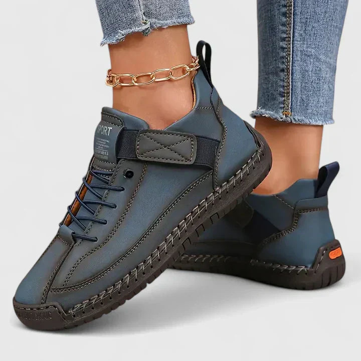 Orthopedic sneakers designed for comfort and support, featuring arch support and a shock-absorbing EVA sole for enhanced cushioning and stability. 8