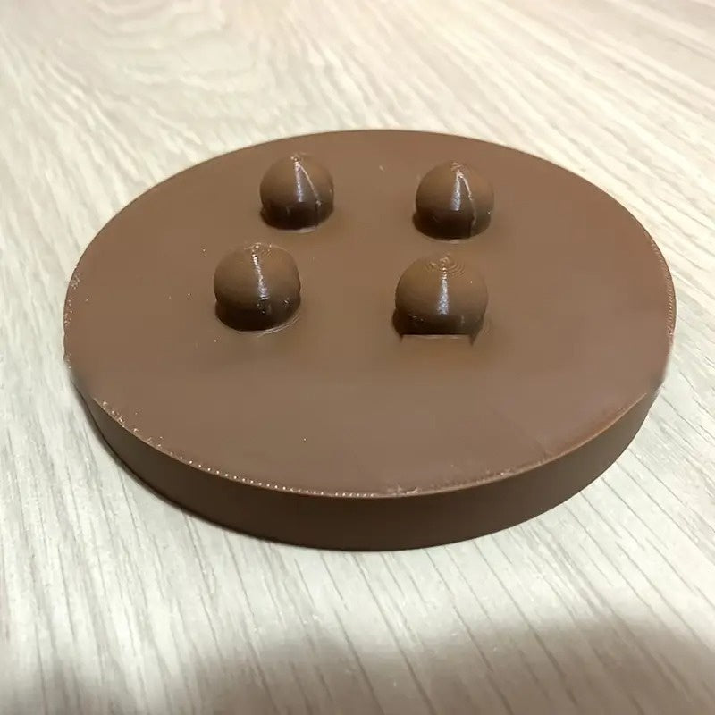 Plant-Shaped Kitchen Coaster Set