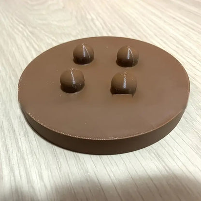 Plant-Shaped Kitchen Coaster Set