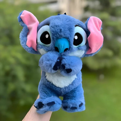 Plush sleep aid toy designed for children, featuring a calming breathing light and soothing sounds, perfect for providing soft huggable comfort at bedtime. 1