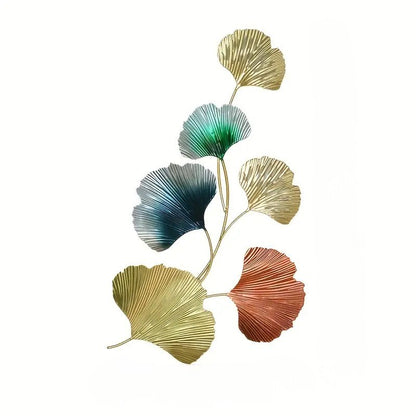 Ribbed Leaf Wall Art