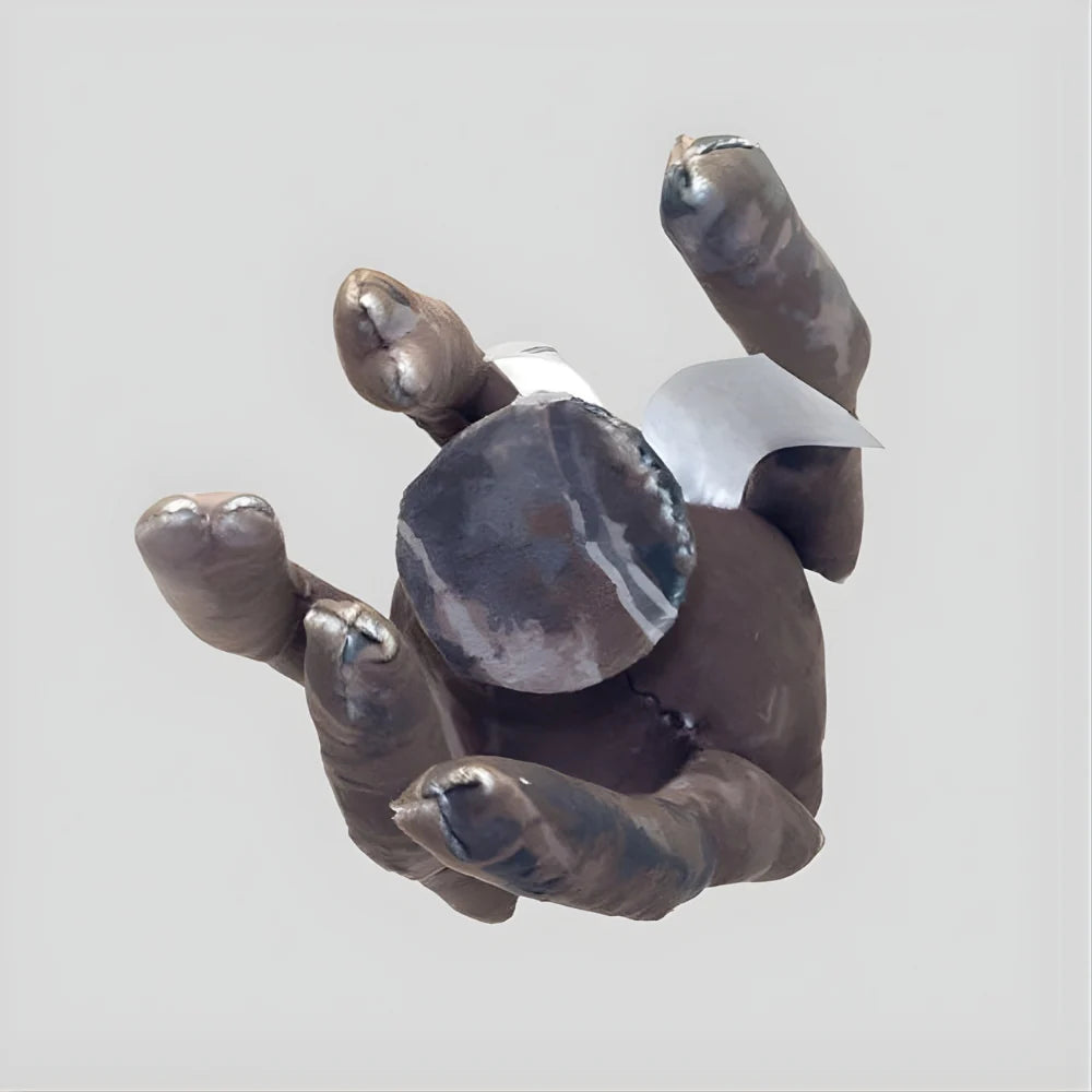 Rocky character plush toy featuring soft plush fabric and an adorable space design, perfect for snuggling and display. 4