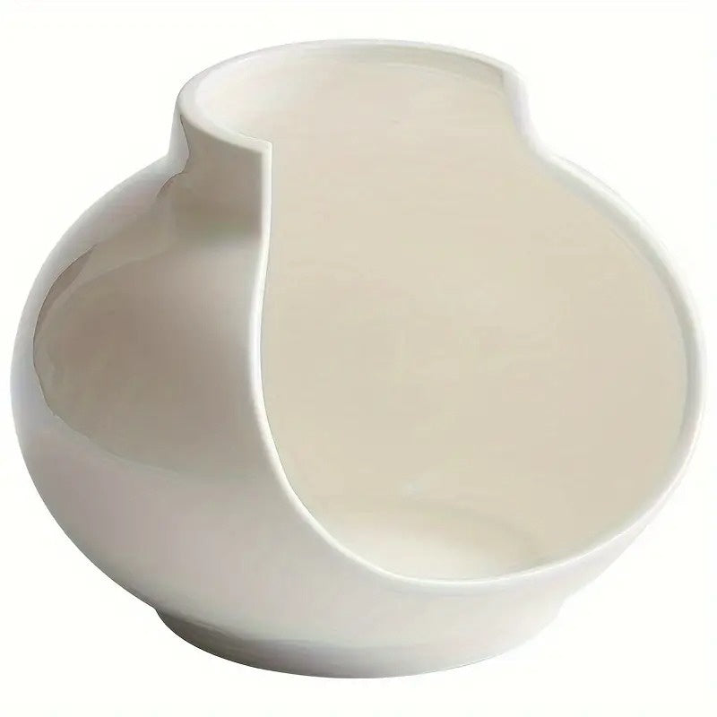 Rounded Kitchen Bowl with Flat Base