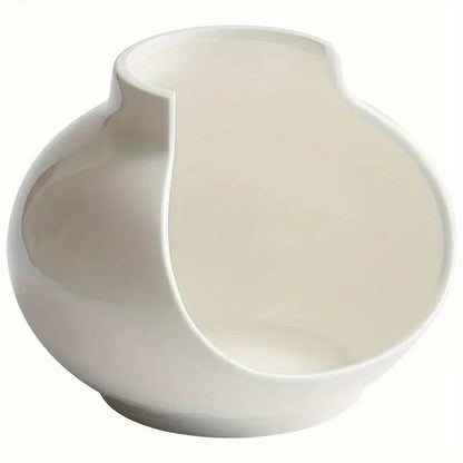 Rounded Kitchen Bowl with Flat Base