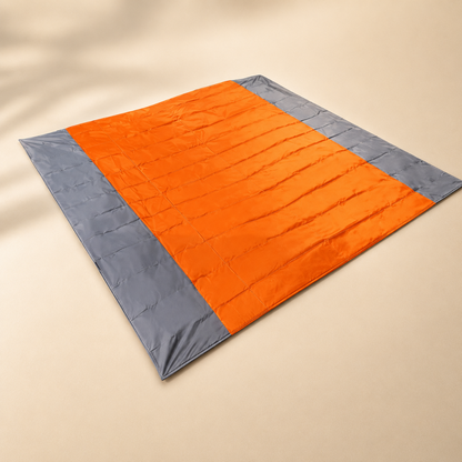 Sand-free beach mat made from moisture-resistant fabric, designed for outdoor use at the beach or picnics, available in multiple sizes, lightweight and easy 1